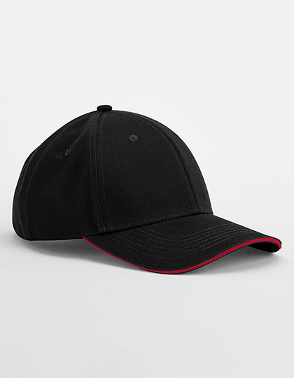 EarthAware Classic Organic Cotton 6 Panel Cap - Sandwich Peak