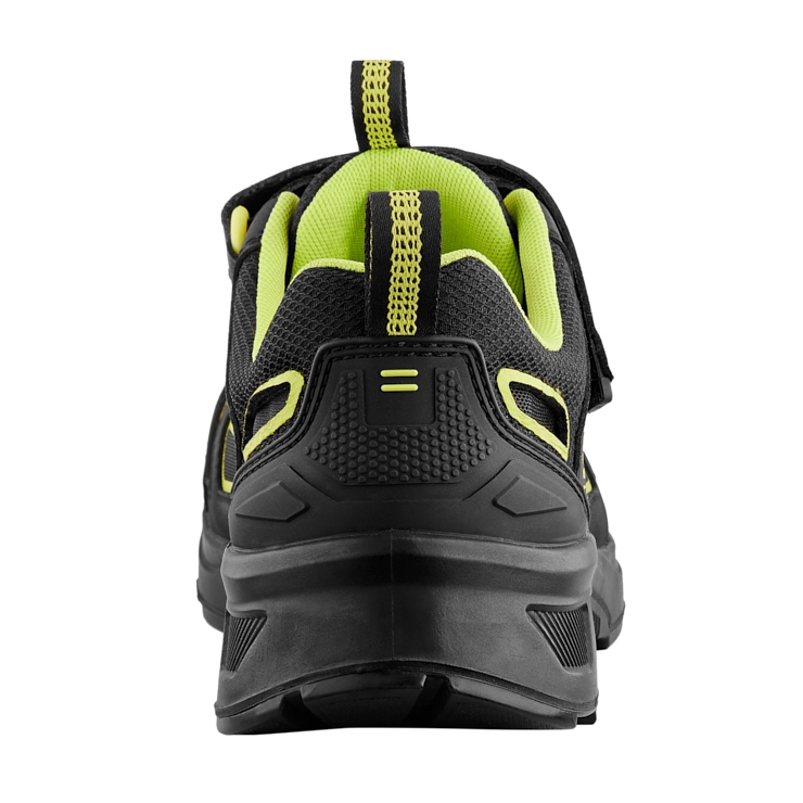RUNNEX® S1PS ESD-Sicherheitsklettsandalen ActionStar schwarz/grün