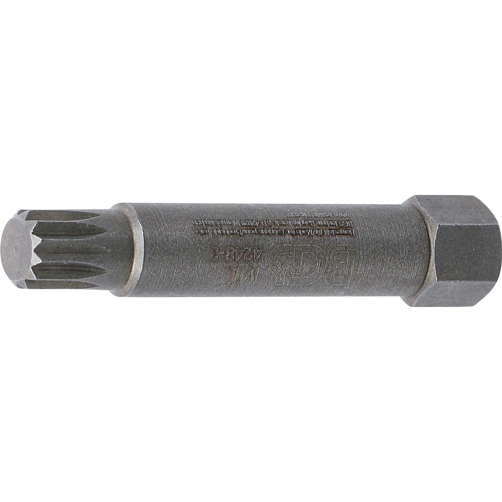 Spezial-Bit zur Demontage der Riemenräder an Lichtmaschinen, Innenvielzahn (für XZN) M10 x 64 mm