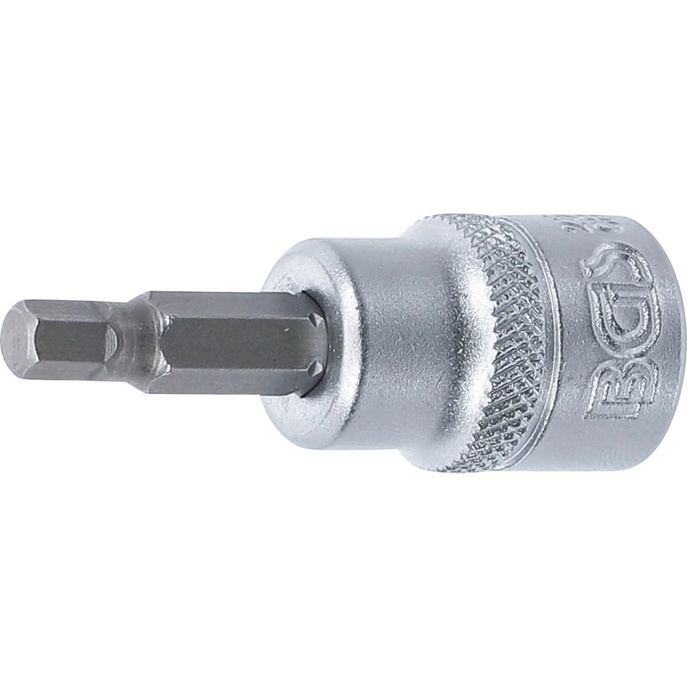 Bit-Einsatz, Antrieb Innenvierkant 10 mm (3/8"), Innensechskant 5 mm