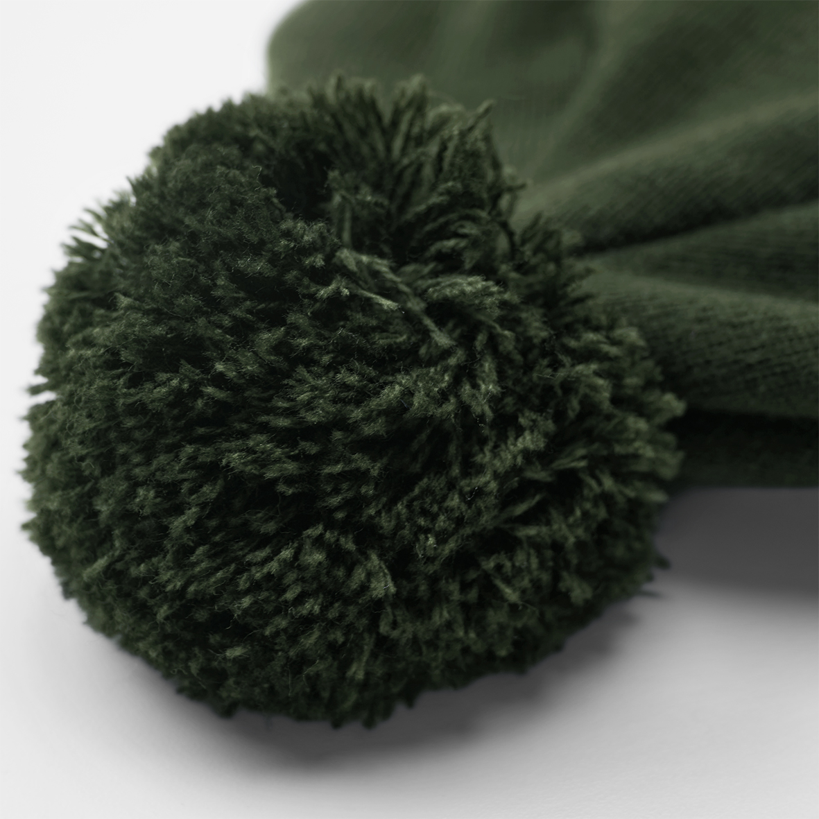 Appliqué Patch Pom Beanie