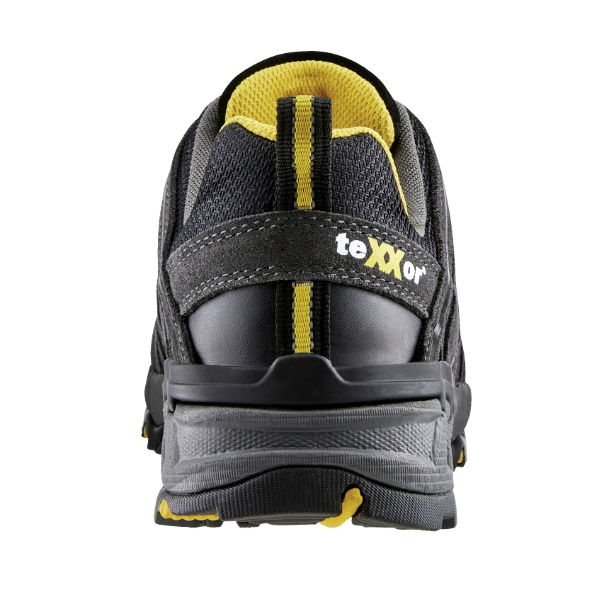 teXXor® S1-Sicherheitshalbschuhe LYON schwarz/gelb