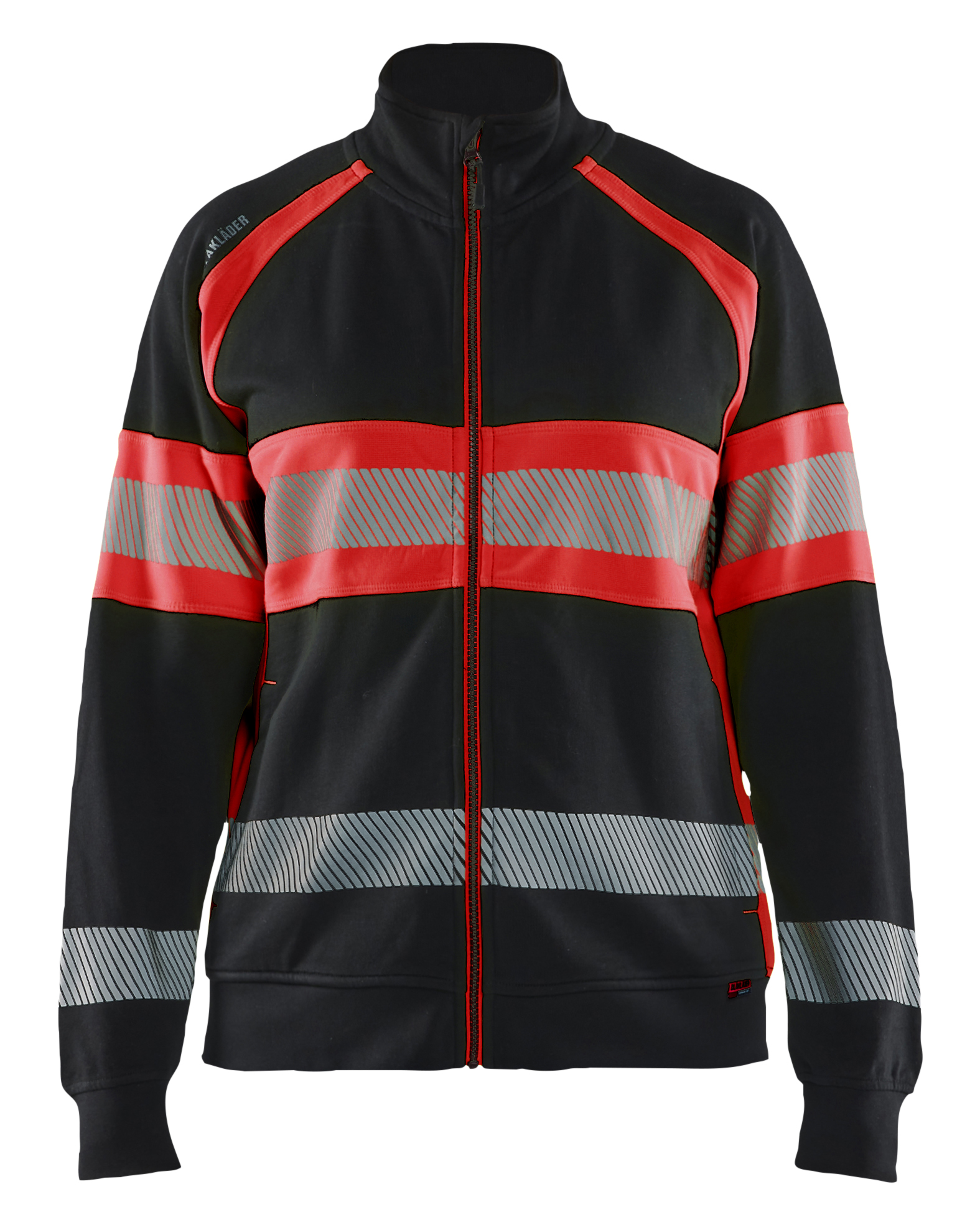 Damen High Vis Sweatjacke