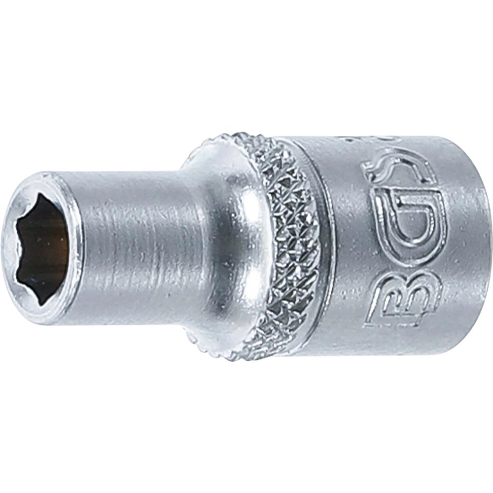 Steckschlüssel-Einsatz Sechskant, Antrieb Innenvierkant 6,3 mm (1/4"), SW 5 mm