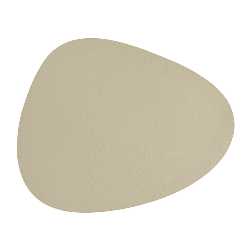 Platzset oval 40 x 33 cm sand 6 Stück
