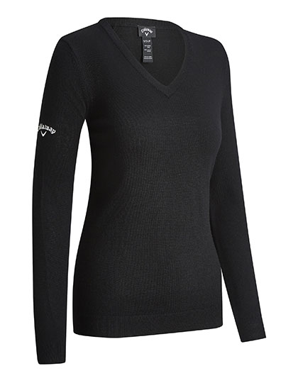 Pullover – Ladies V-Neck Merino Sweater