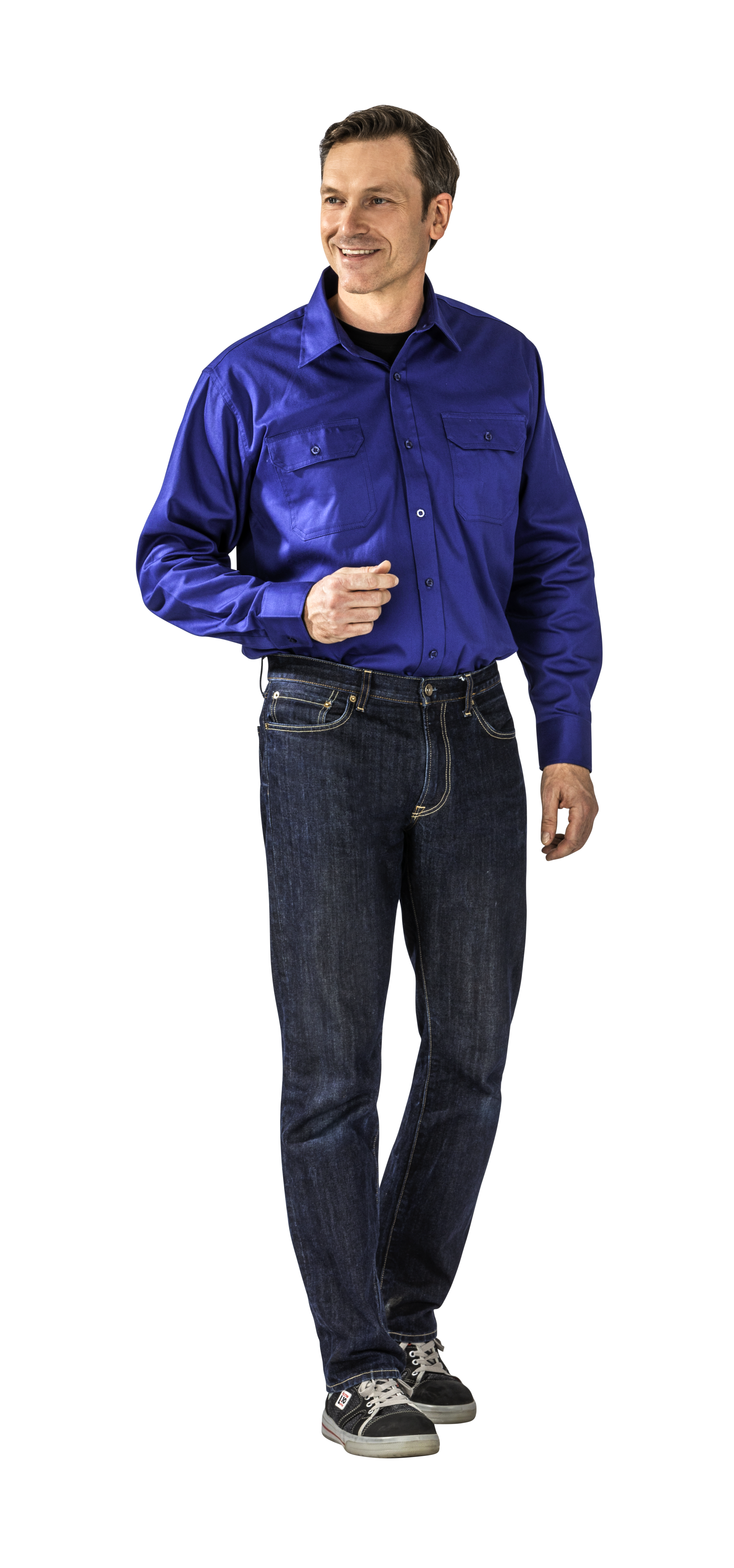 PLANAM Köperhemd 1/1 Arm Hemden