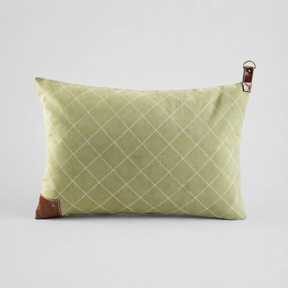 Canvaskissen 60 x 40 cm stonewashed
