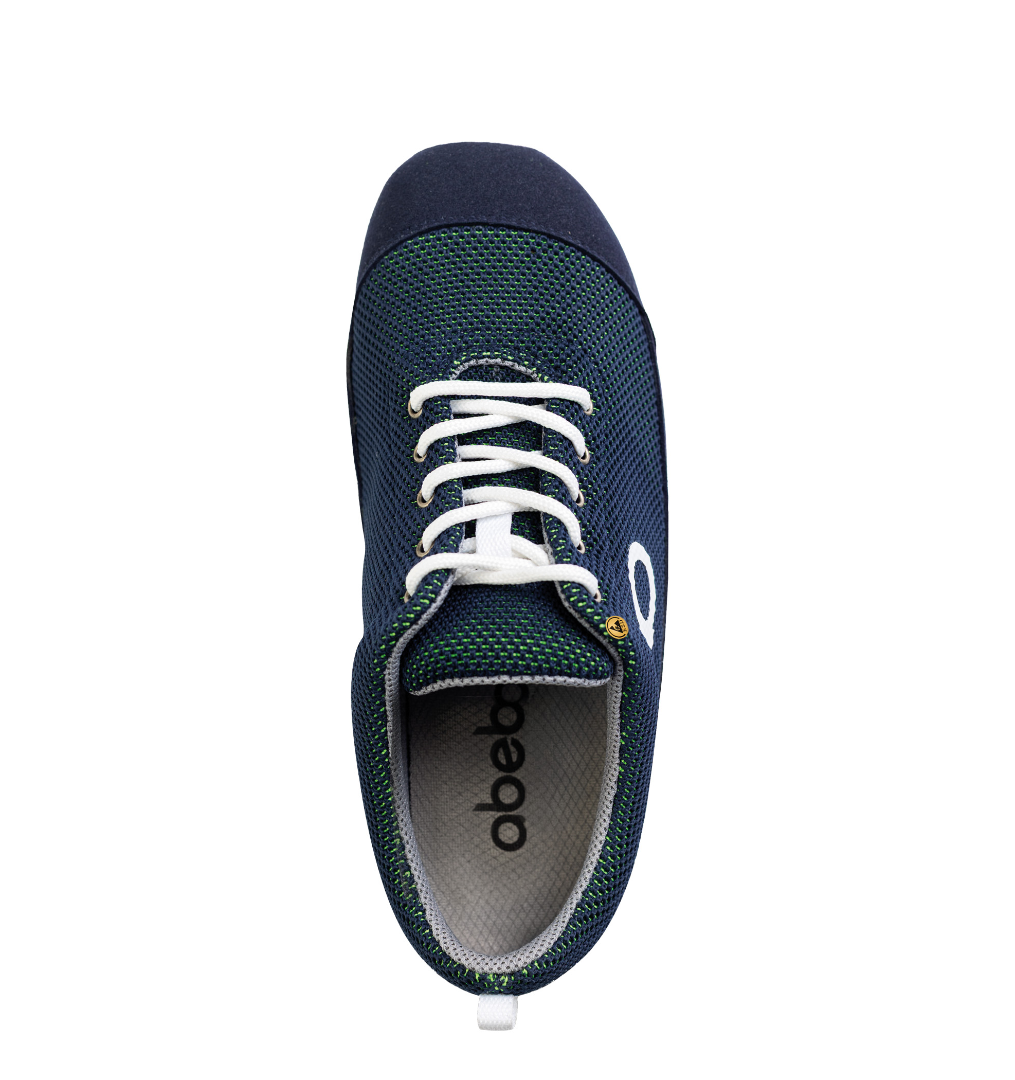 Abeba O1 Berufshalbschuh ESD blau/grün ESD