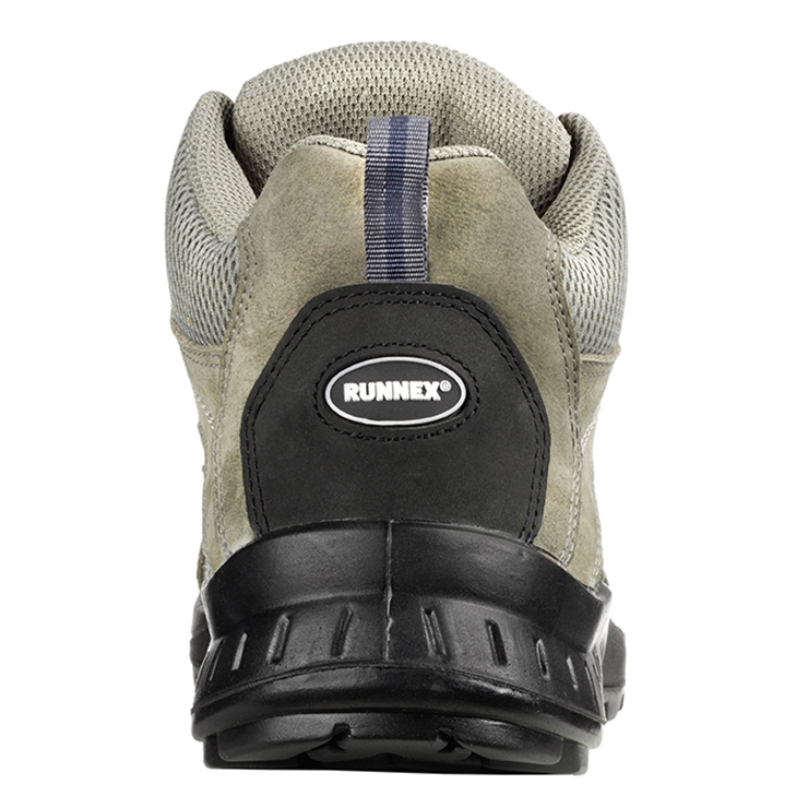 RUNNEX® S2-Sicherheitsschnürstiefel TeamStar schwarz/beige/blau