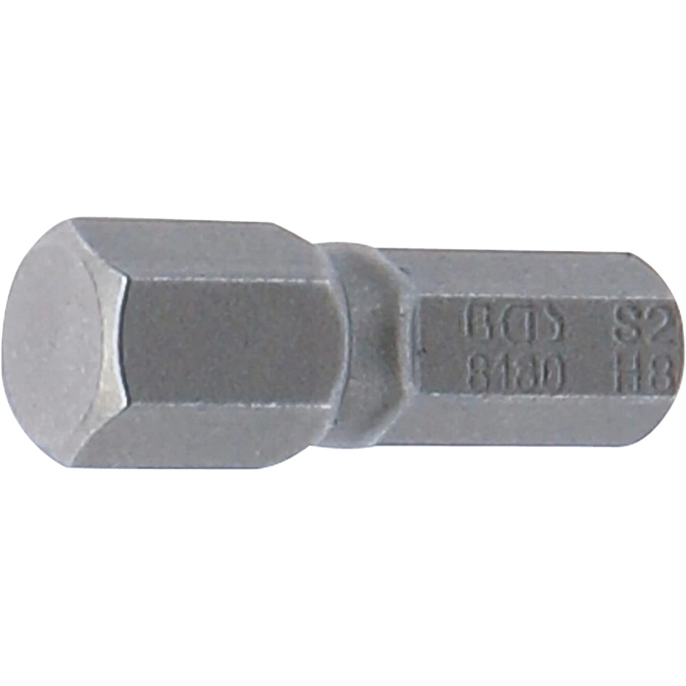 Bit, Länge 25 mm, Antrieb Außensechskant 6,3 mm (1/4"), Innensechskant 8 mm