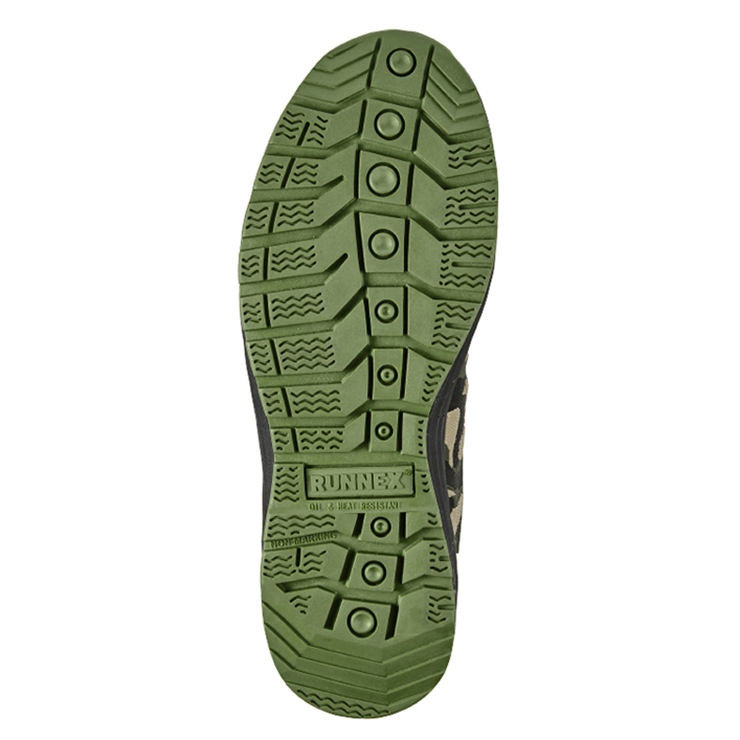RUNNEX® S3S-Sicherheitshalbschuhe SportStar oliv/schwarz/beige