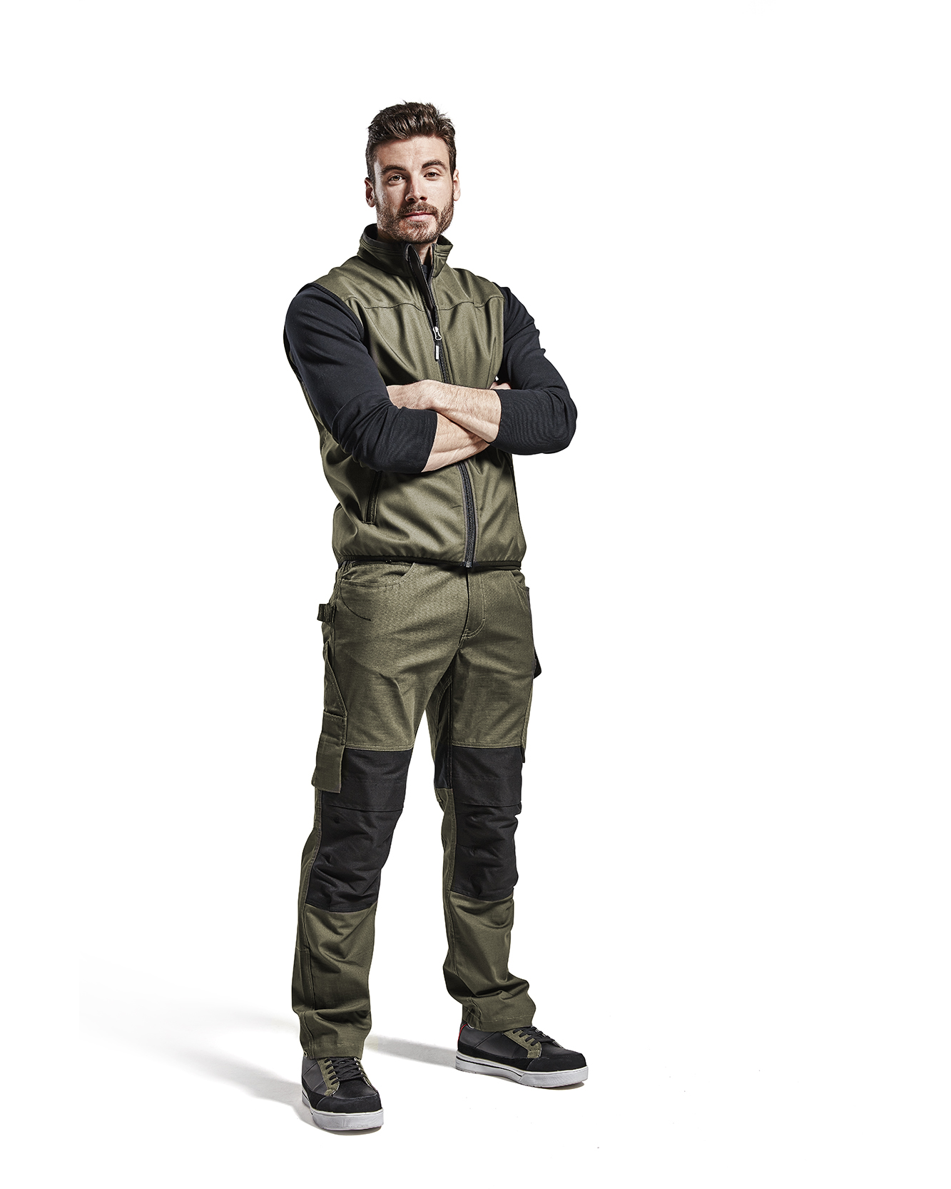 Service Arbeitshose mit Stretch