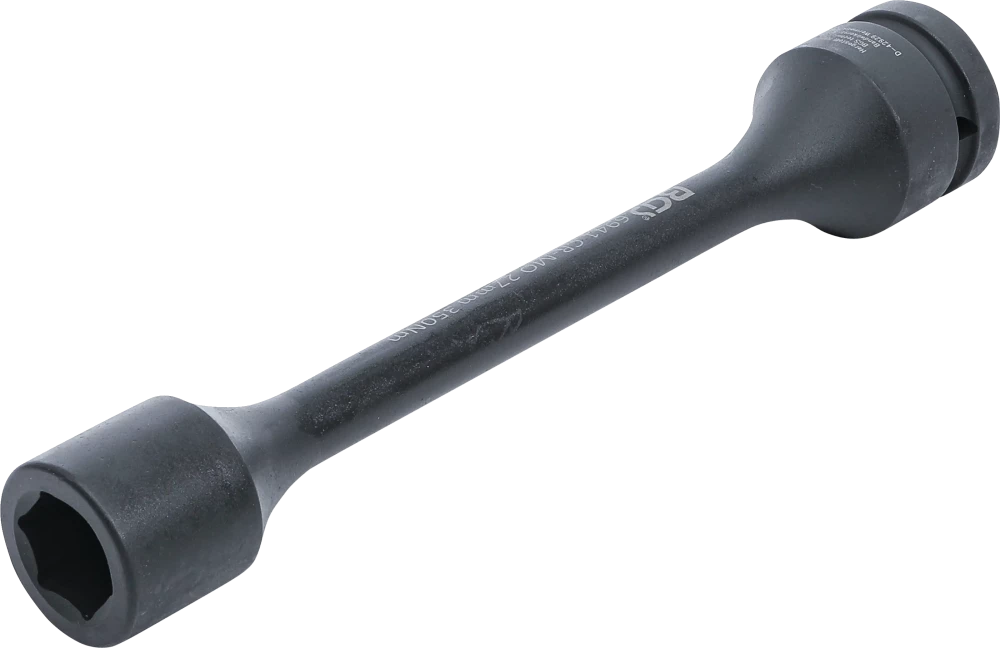 Torsions-Kraft-Steckschlüssel-Einsatz Sechskant, Antrieb Innenvierkant 25 mm (1"), SW 27 mm, 350 Nm