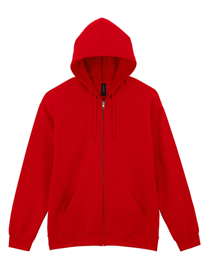 Softstyle Midweight Fleece Adult Full Zip Hooded Sweatshirt
