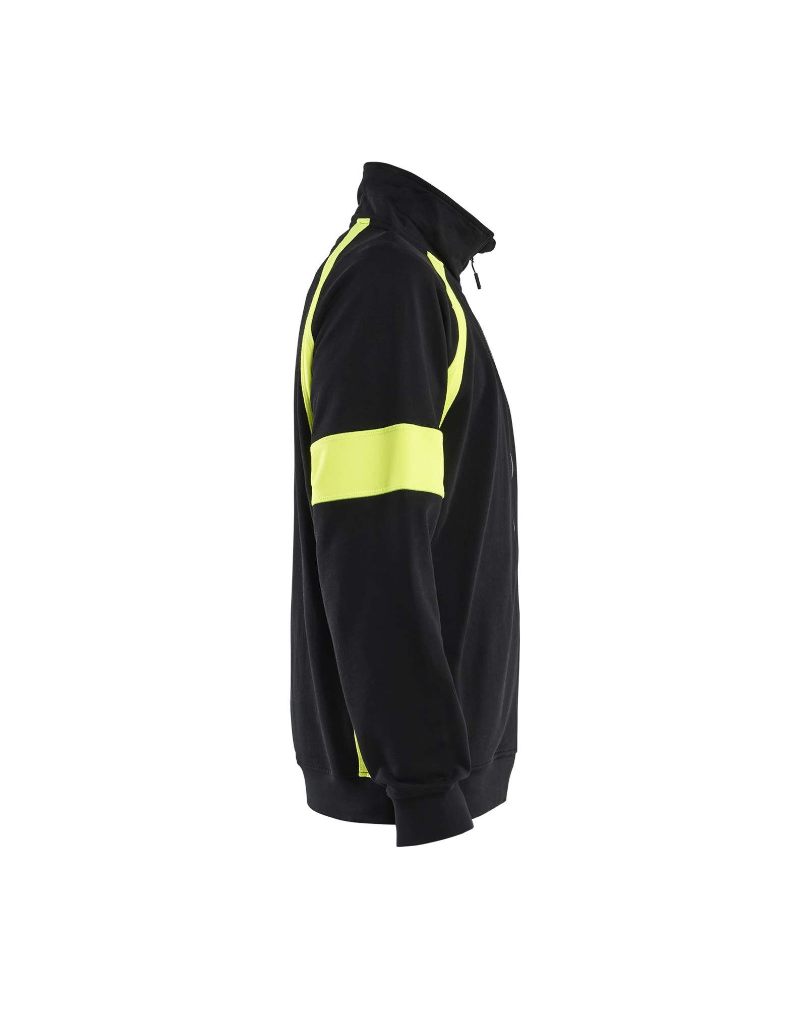 Sweatjacke mit High Vis