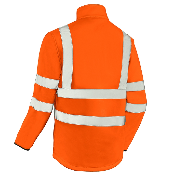 teXXor® Warnschutz-Softshelljacke NIAGARA leuchtorange