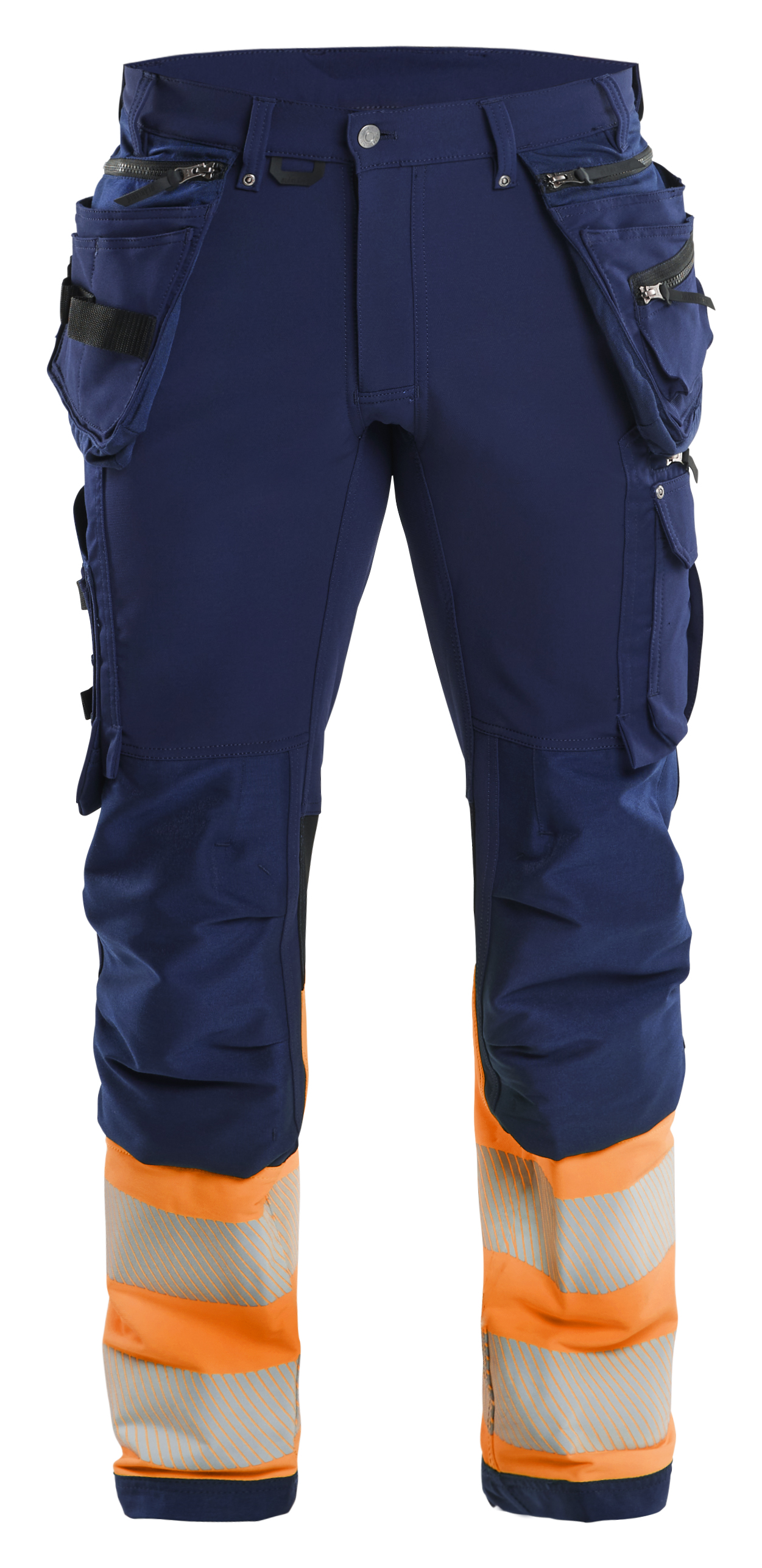 High Vis Arbeitshose 4-Wege-Stretch