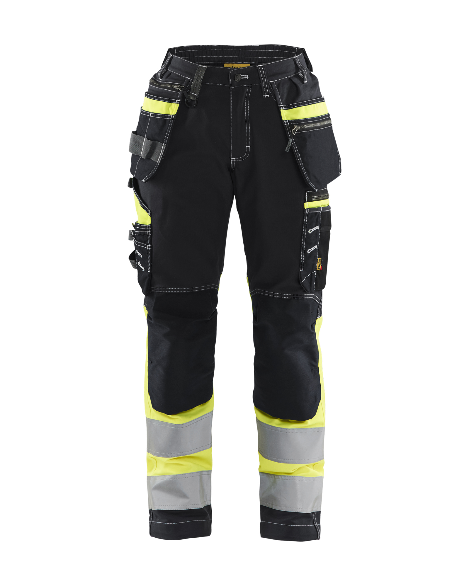 Damen High Vis Arbeitshose mit Stretch