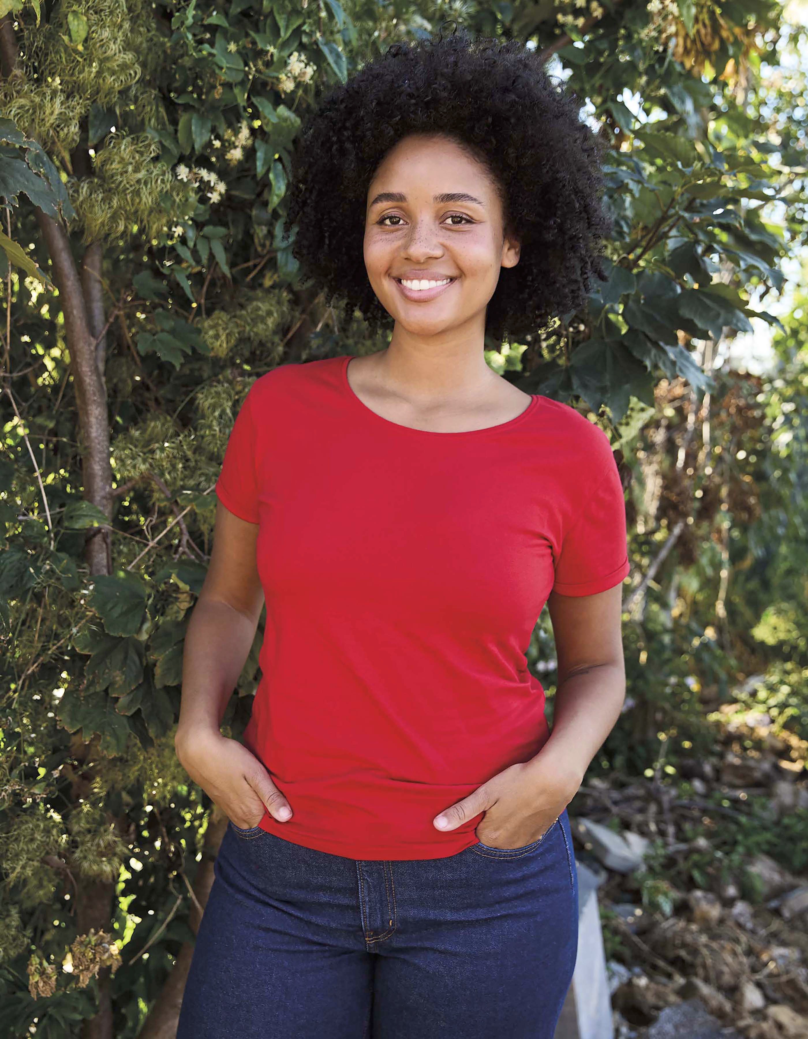 Ladies´ Roll Up Sleeve T-Shirt