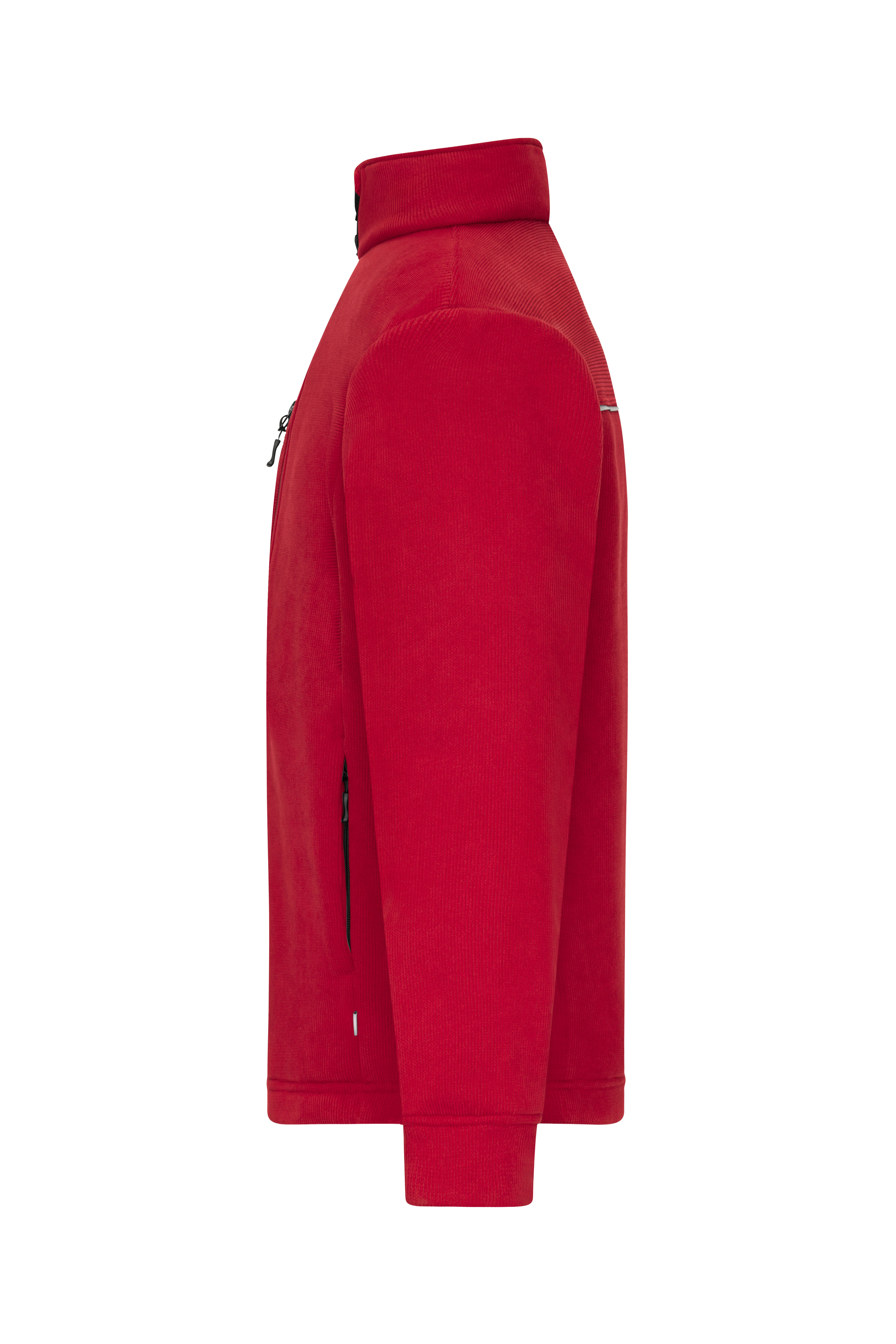 Fleece Jacket - Corduroy Look