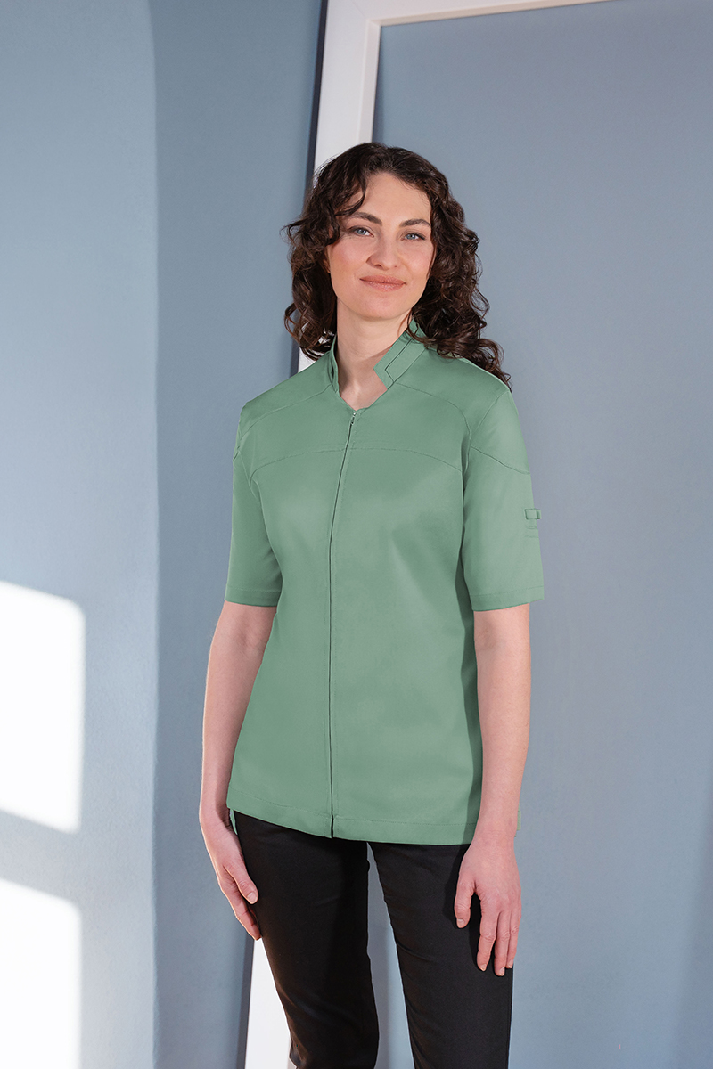 Short-Sleeve Chef Jacket for Women DIAMOND CUT® Excellence