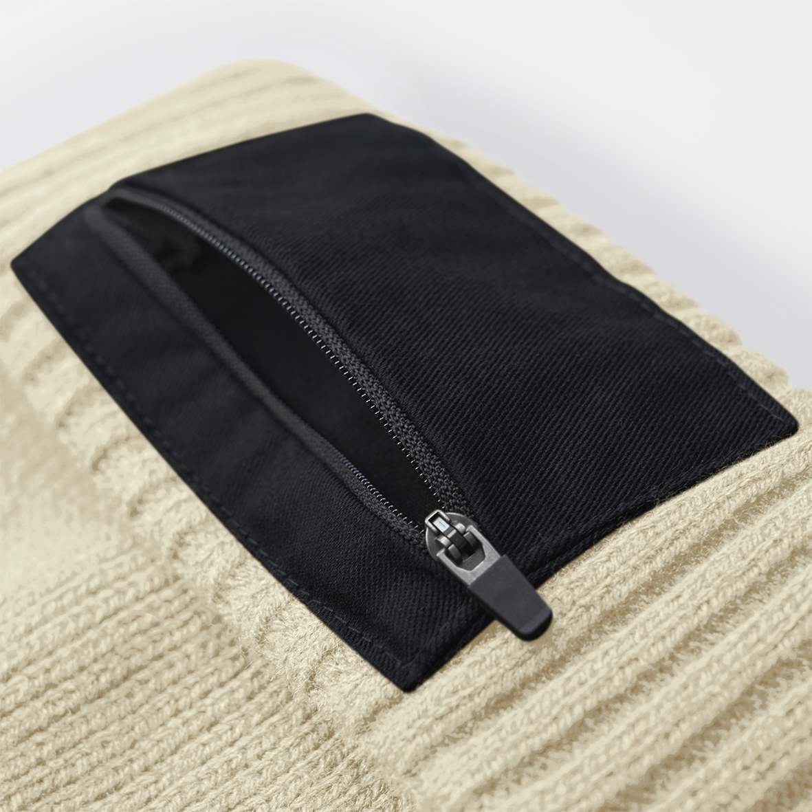 Zip Patch Beanie