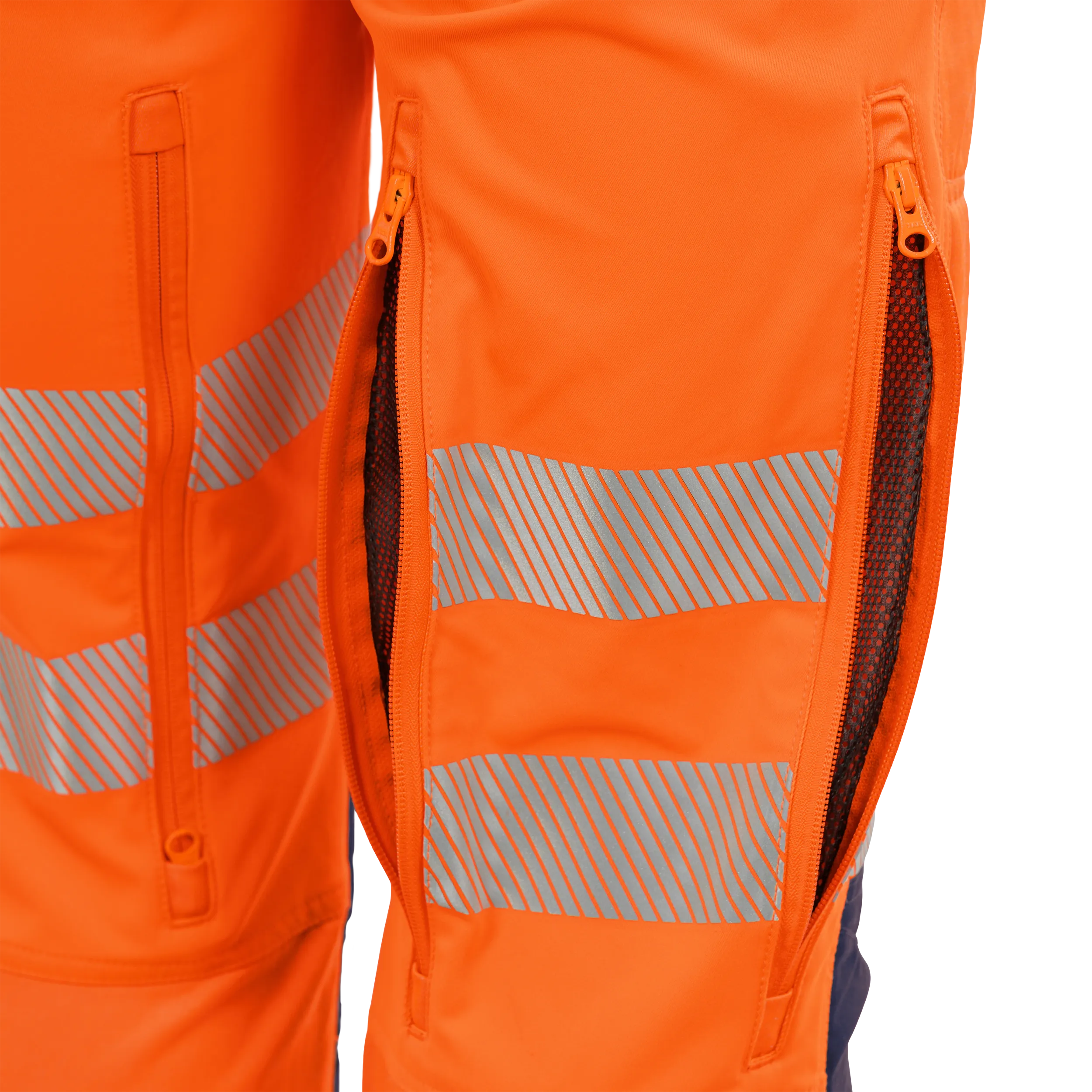Tencel/Sorona Freischneiderhose "Allround-Warnschutz" mit Prall- & Zeckenschutz