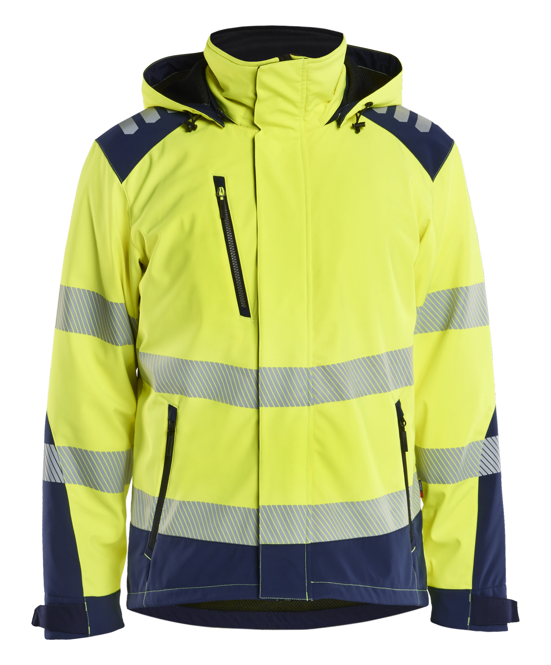 High Vis Softshell Winterjacke