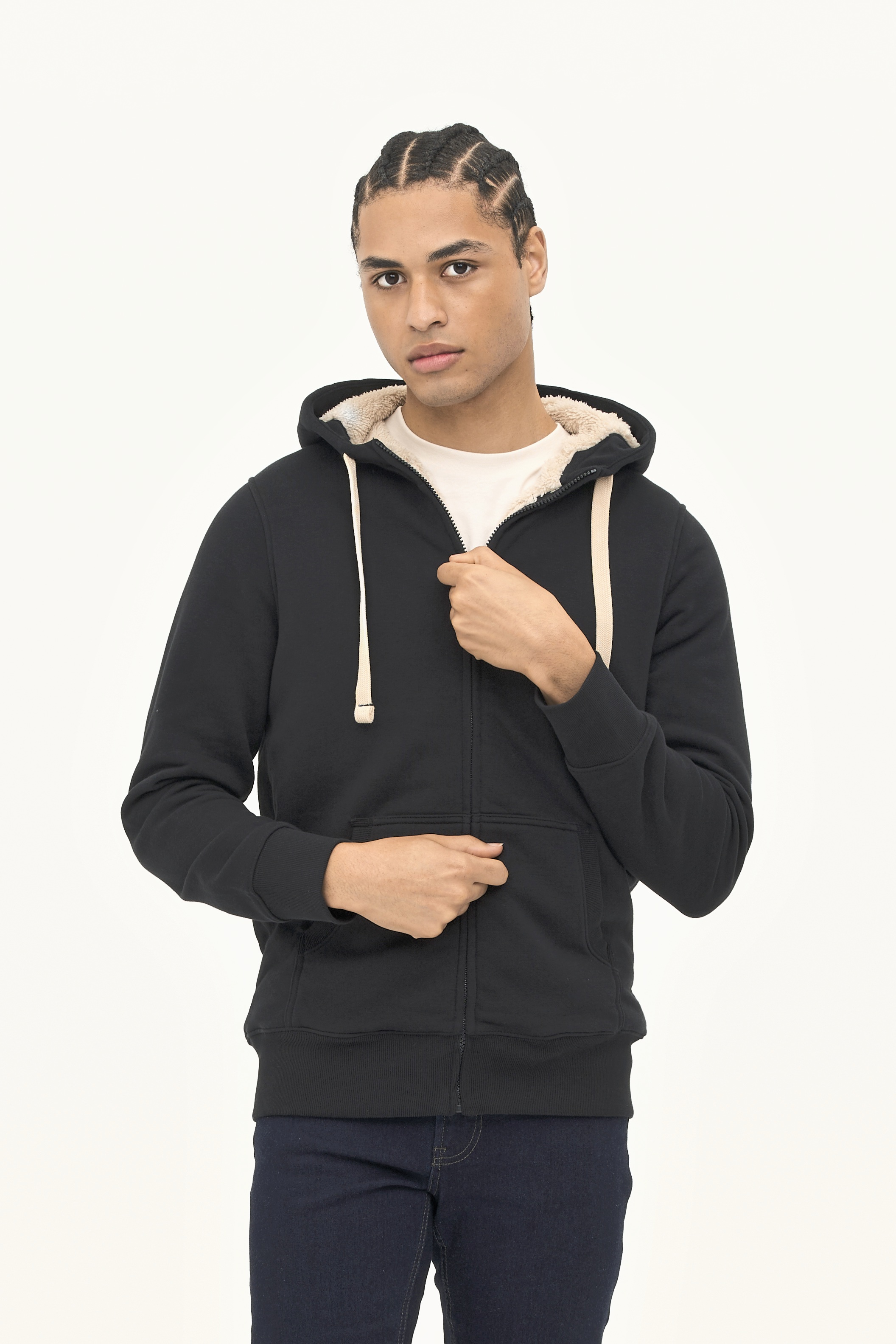 Unisex Zipped Jacket Sherpa