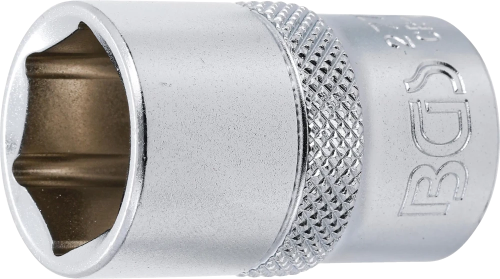 Steckschlüssel-Einsatz Sechskant, Antrieb Innenvierkant 12,5 mm (1/2"), SW 11/16"