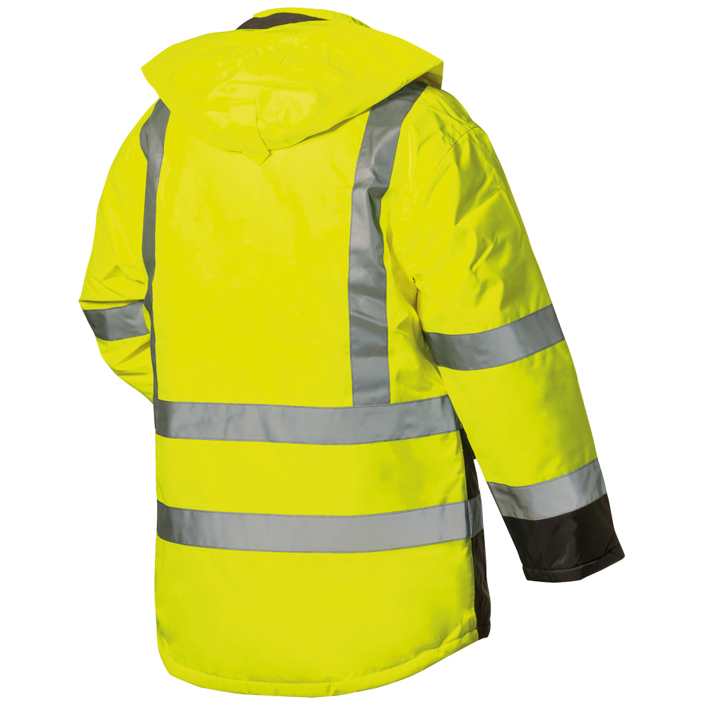 Warnschutzparka Gelb/Marine Jannis