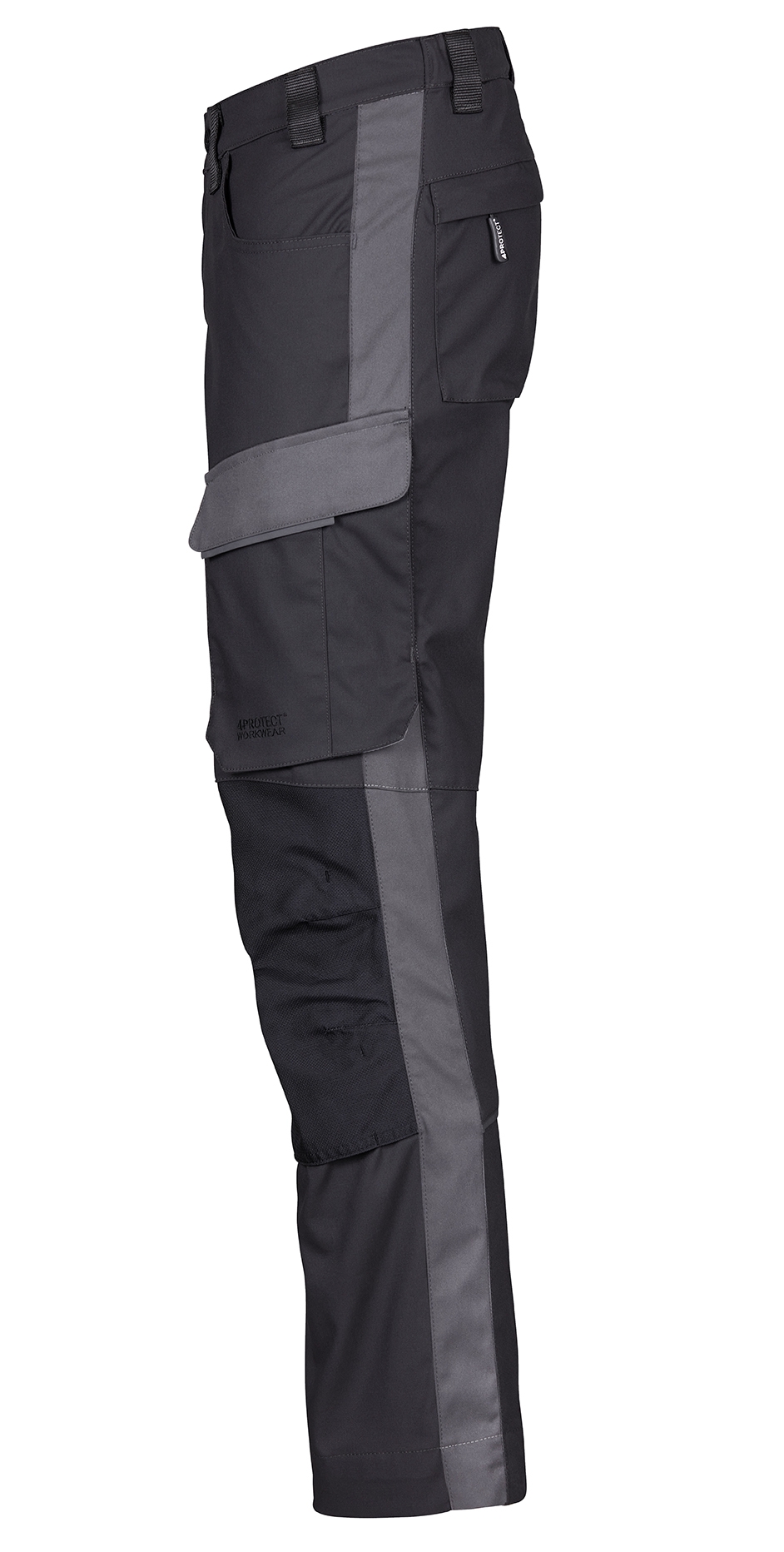 4PROTECT® Workwear Herren-Hose schwarz/grau