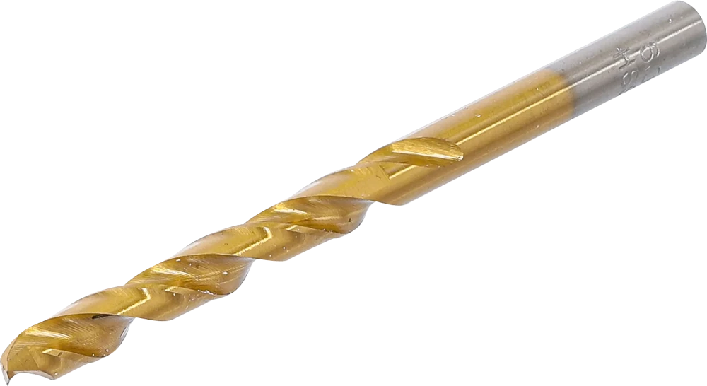 Spiralbohrer, HSS-G, titan-nitriert, 6,0 mm