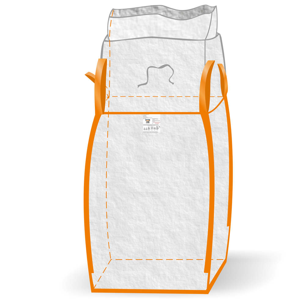 Karton-Bigbag mit Schürze Tragkraft 1.000 KG