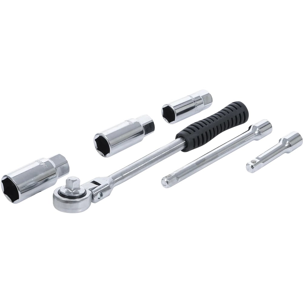 Zündkerzen-Werkzeug-Satz, Antrieb 10 mm (3/8"), 6-tlg.