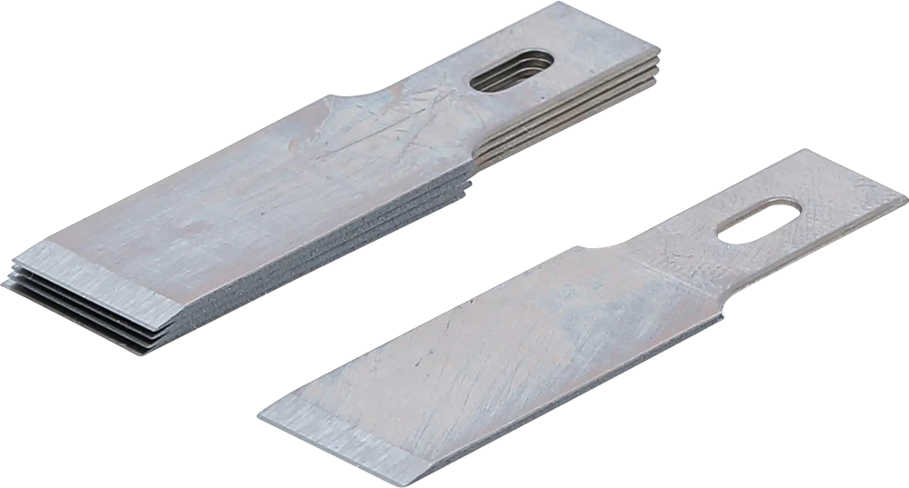 Ersatz-Schaberklingen für Art. 364, 0,6 x 12 mm, 5-tlg.