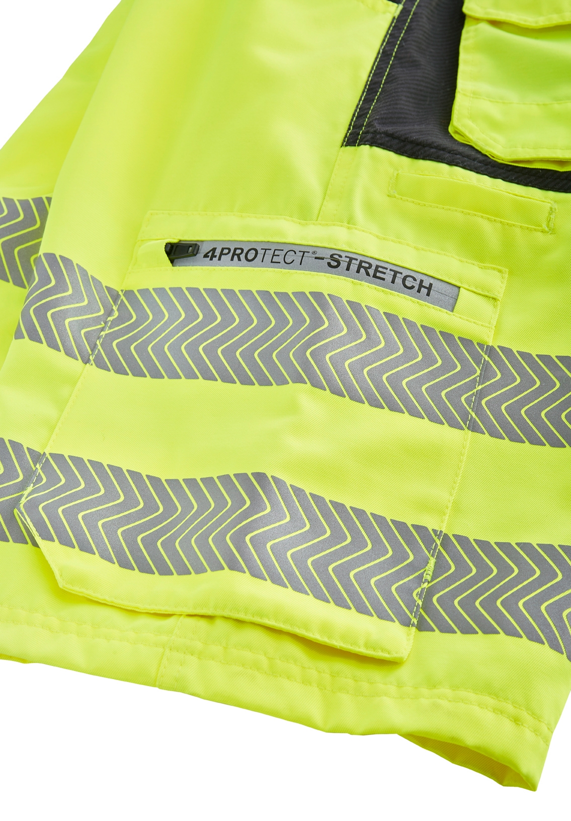 4PROTECT® Warnschutz-Shorts PATERSON leuchtgelb
