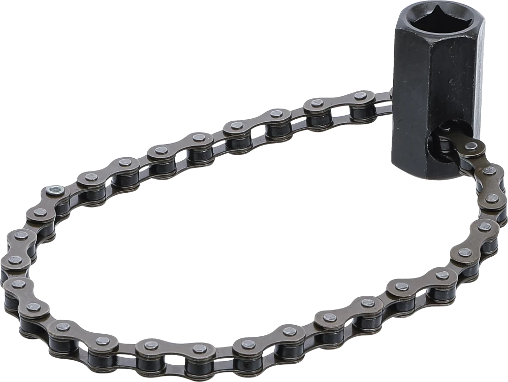Universal-Ölfilter-Kettenschlüssel, Antrieb Innenvierkant 12,5 mm (1/2"), Ø 100 mm