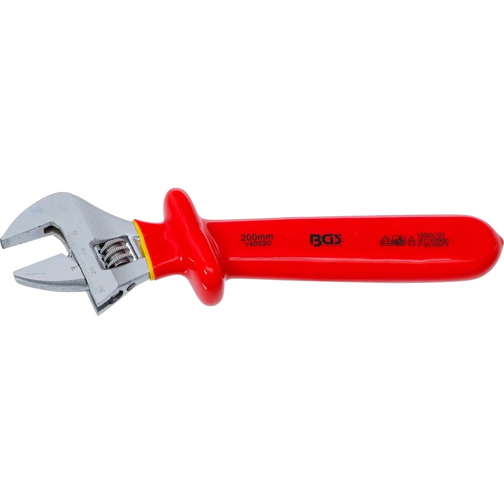 VDE-Rollgabelschlüssel, SW max. 34 mm