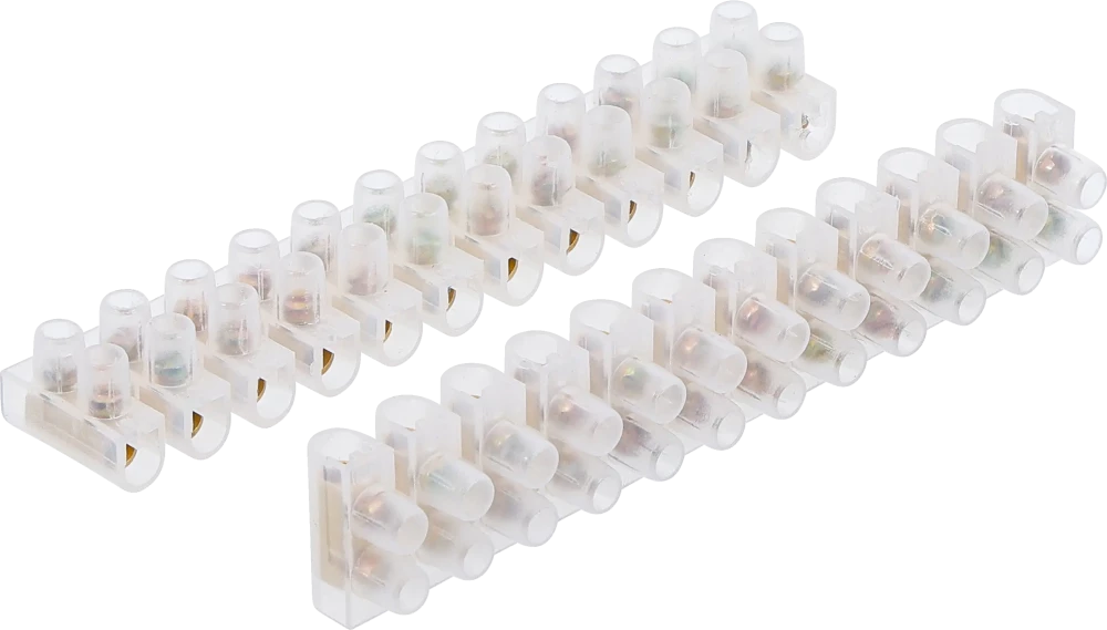 Lüsterklemmen, 4,0 mm², 6 Amp., 2 Stück, 12er Block
