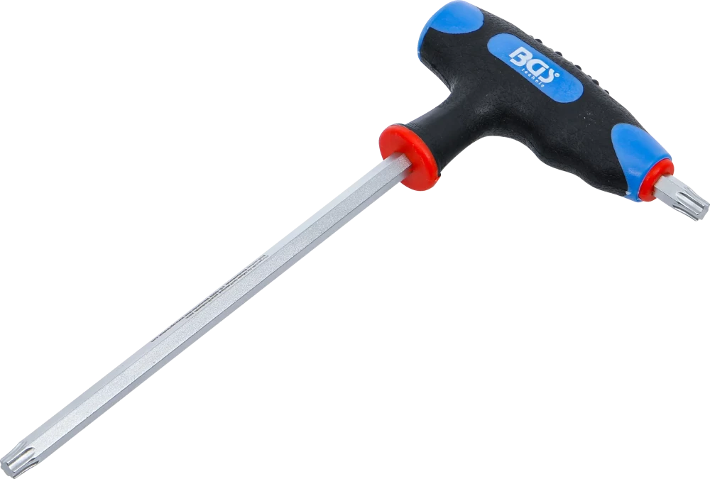 Schraubendreher mit T-Griff und seitlicher Klinge, T-Profil (für Torx) T45