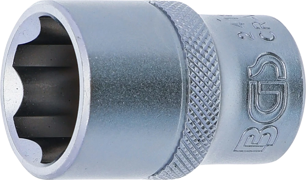 Steckschlüssel-Einsatz Super Lock, Antrieb Innenvierkant 12,5 mm (1/2"), SW 18 mm