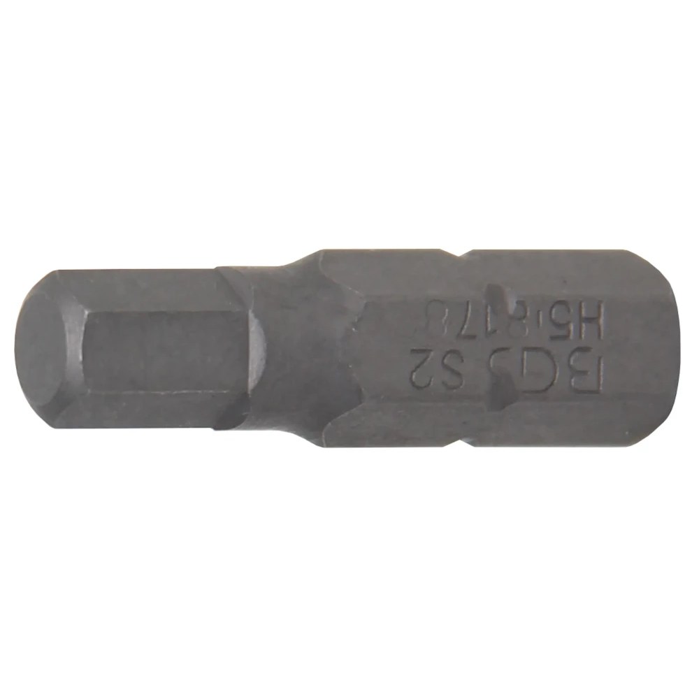 Bit, Länge 25 mm, Antrieb Außensechskant 6,3 mm (1/4"), Innensechskant 5 mm