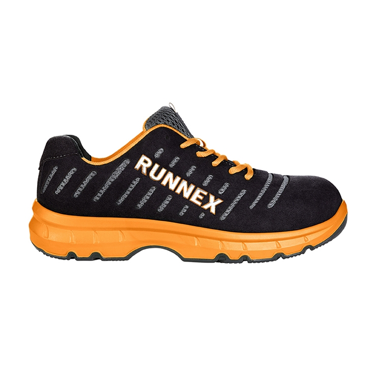 RUNNEX® S1PS-ESD-Sicherheitshalbschuhe FlexStar schwarz/orange