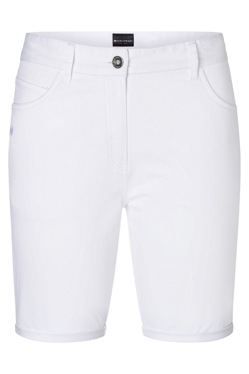 Herren 5-Pocket-Shorts Classic-Stretch