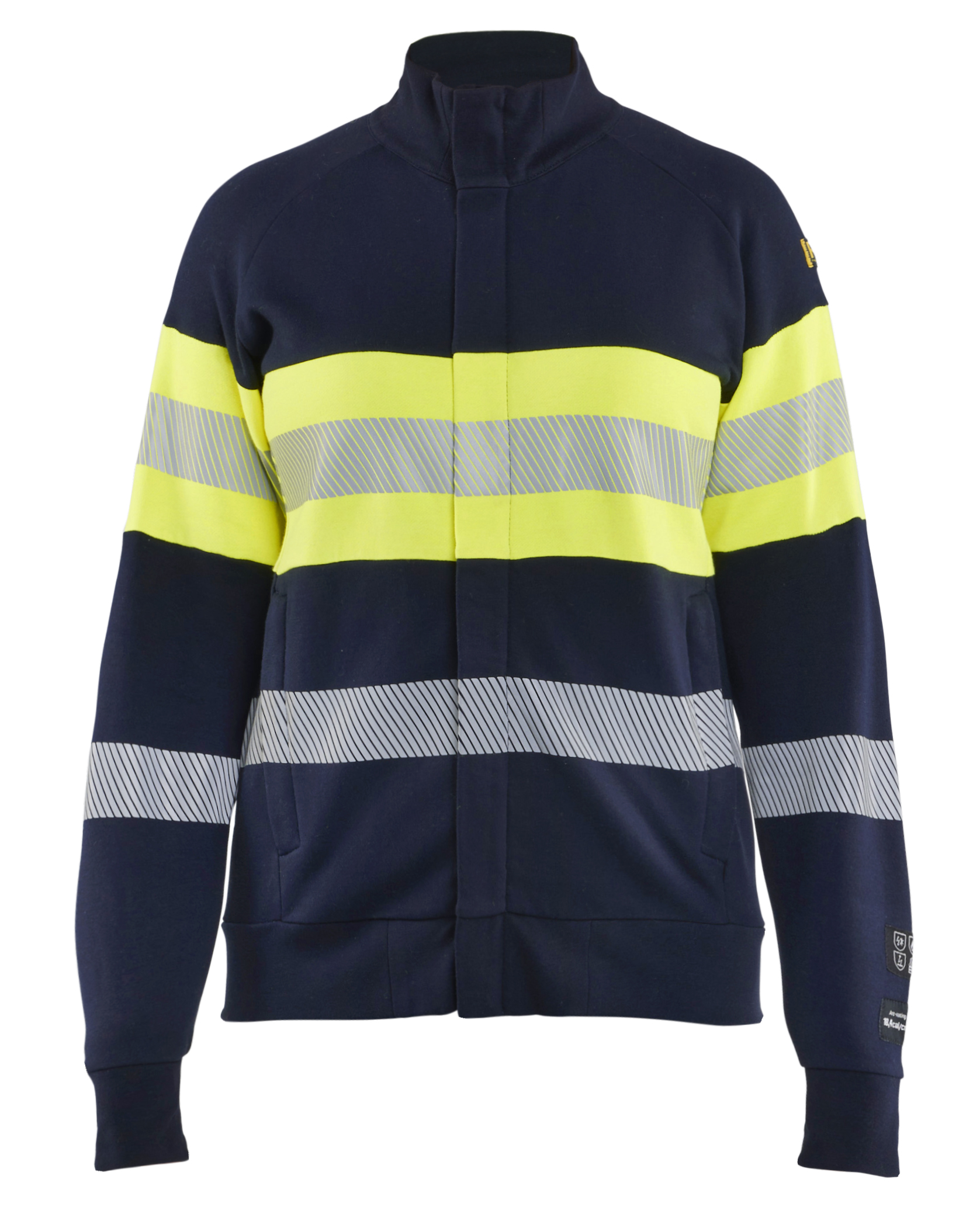Damen High Vis Multinorm Sweatjacke Inhärent