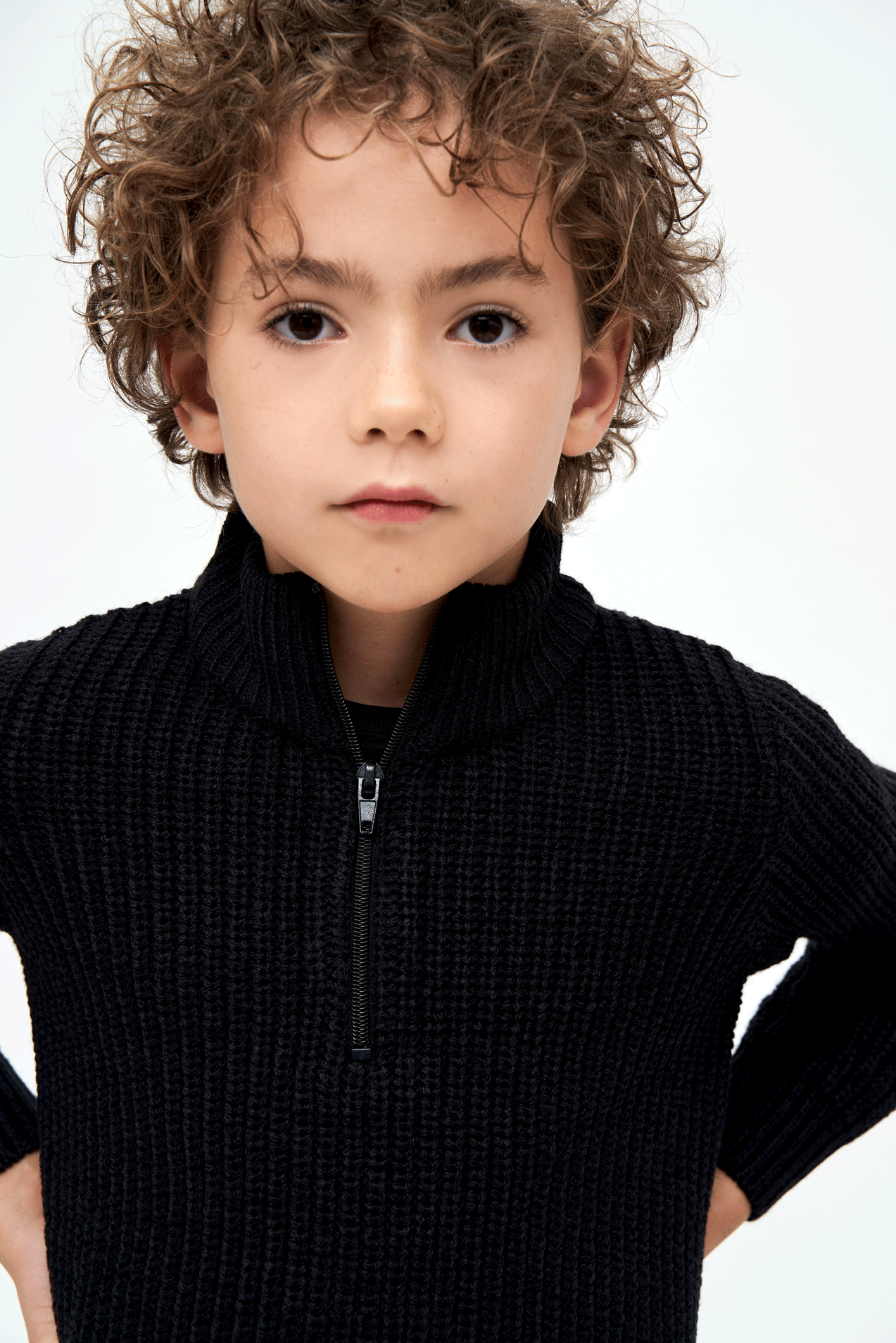 Kids Marine Pullover Troyer