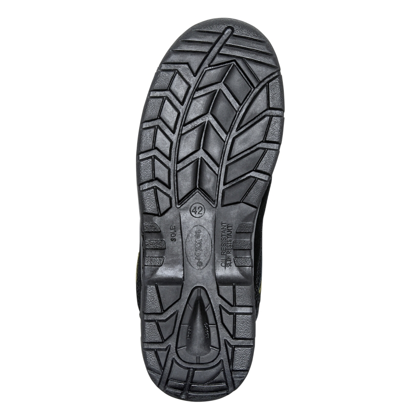 teXXor® S1-Sicherheitshalbschuhe METZ schwarz/gelb