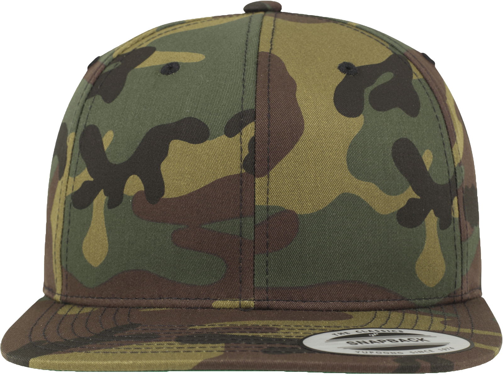 Camo Classic Snapback Cap